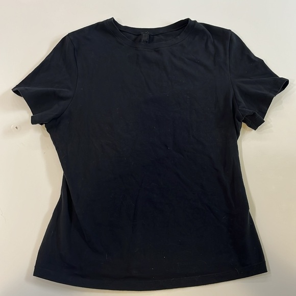 Skims Cotton Jersey T-Shirt - L - Picture 3 of 5